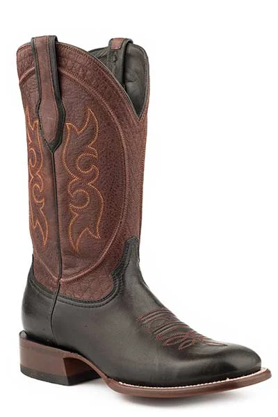 Men's Waterproof Shoes Stetson Mens Bridger Square Toe Boots Style 12-020-1850-0109