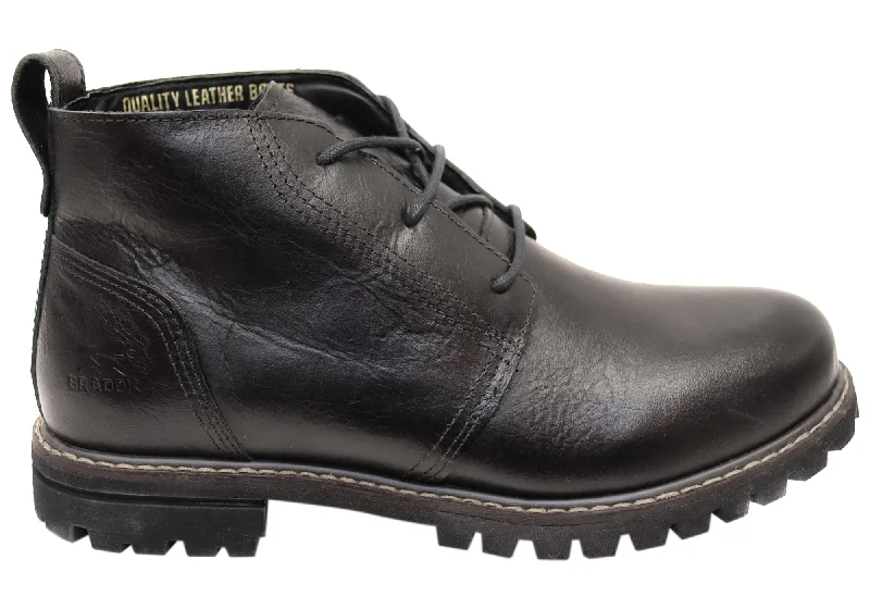 Men's Trendy Shoes Bradok Lee Mens Comfortable Leather Lace Up Boots Made In Brazil Men's Trendy Shoes Bradok Lee Mens Comfortable Leather Lace Up Boots Made In Brazil
