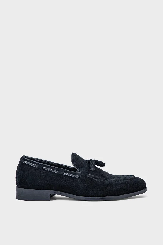 Flash Sale On Fashionable Shoes Men Formal Loafers MF7010-Black