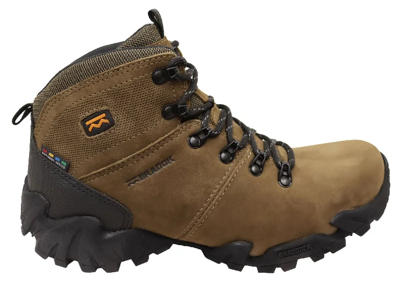 Men's All-Season Boots Bradok Nyiragongo Mens Comfort Leather Hiking Boots Made In Brazil Men's All-Season Boots Bradok Nyiragongo Mens Comfort Leather Hiking Boots Made In Brazil