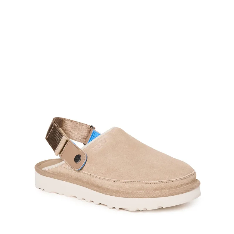 Clearance Sale On Trendy Footwear While Supplies Last UGG Men's Goldencoast Clog Sandal, Sand / Santorini Clearance Sale On Trendy Footwear While Supplies Last UGG Men's Goldencoast Clog Sandal, Sand / Santorini