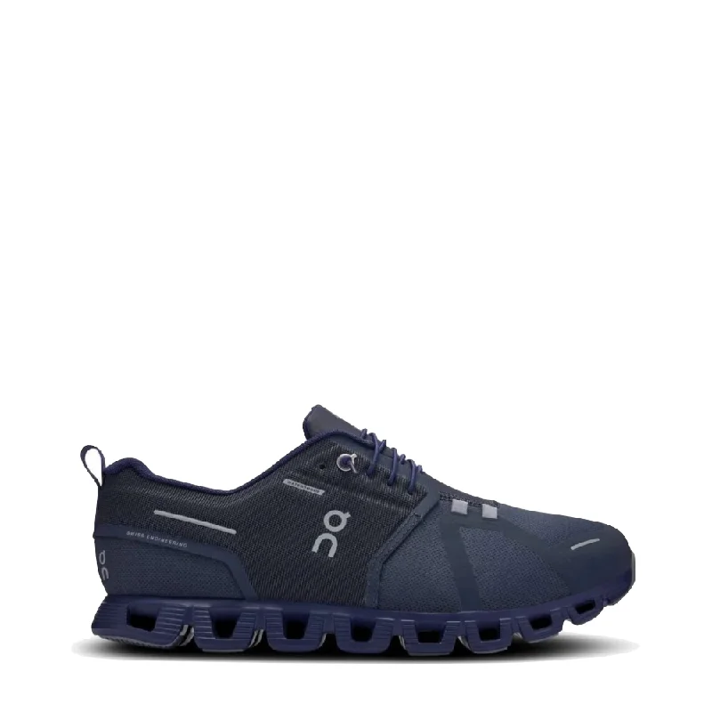 Men's Slip-Resistant Shoes On Men's Cloud 5 Waterproof Sneaker in Navy/Ink