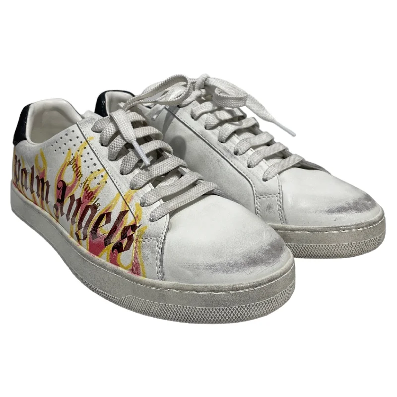 Men's Casual Shoes Palm Angels/Low-Sneakers/EU 41/Cotton/WHT/