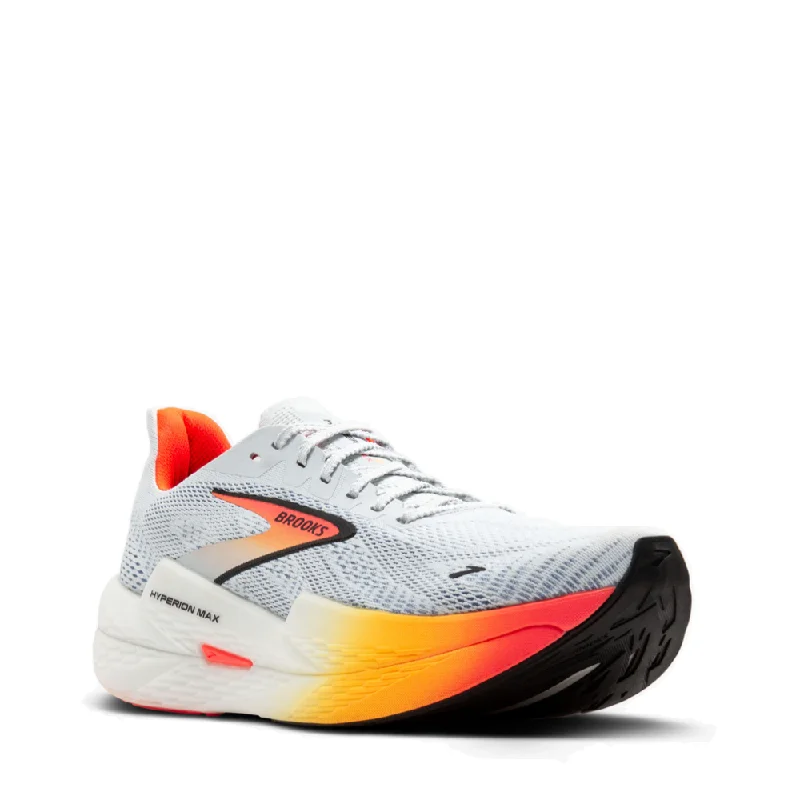 Men's Soft Shoes Brooks Men's Hyperion Max 2 Sneaker in Illusion/Coral/Black