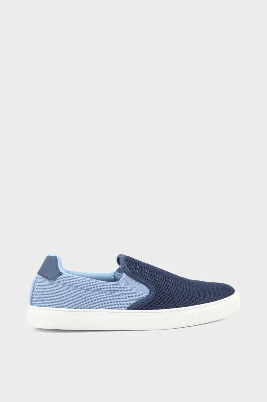 Men's Flexible Boots Men Casual Sneakers M54053-Navy