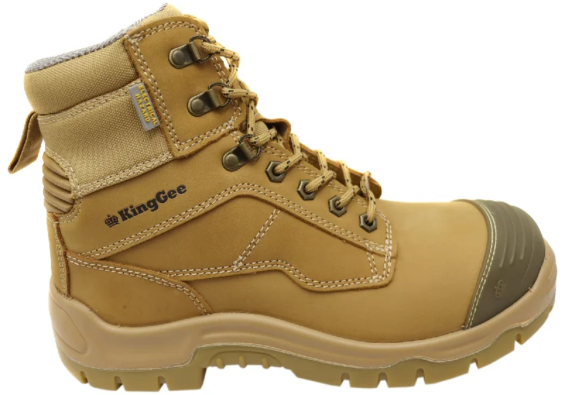 Casual Shoes For Everyday Wear KingGee Mens Phoenix Zip Lace Composite Safety Work Boots 6 Inch Casual Shoes For Everyday Wear KingGee Mens Phoenix Zip Lace Composite Safety Work Boots 6 Inch