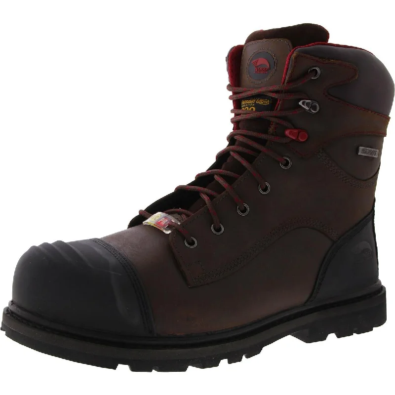 Men's Cozy Shoes Avenger Mens Hammer Leather Lace-Up Work & Safety Boots