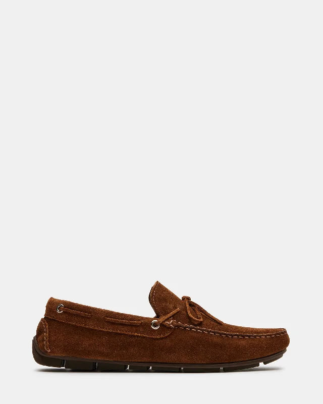 Men's Shock-Absorbing Boots AMALFI TOBACCO SUEDE