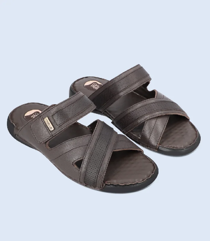 Men's Stylish Shoes BM5501-ESPREESO-Men Comfort Slipper