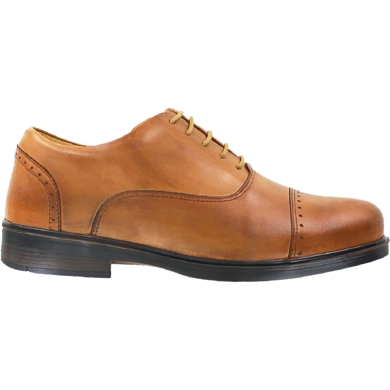 Limited Stock On Premium Leather Shoes Men's Viktor Shoes Seattle Tan Leather