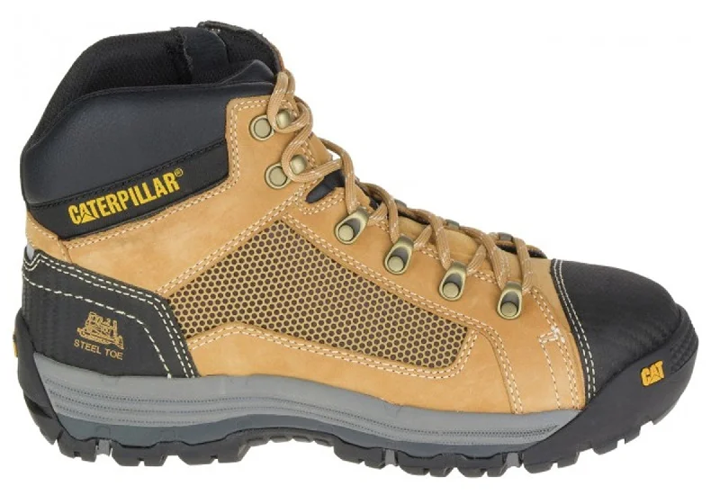 Sleek And Modern Shoes Caterpillar Convex ST Mid Mens Comfortable Steel Cap Work Boots Sleek And Modern Shoes Caterpillar Convex ST Mid Mens Comfortable Steel Cap Work Boots
