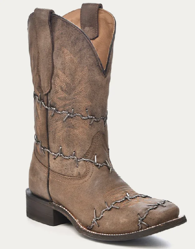 Casual  Shoes For Everyday Wear CORRAL MENS BROWN COWBOY BOOTS STYLE A3532