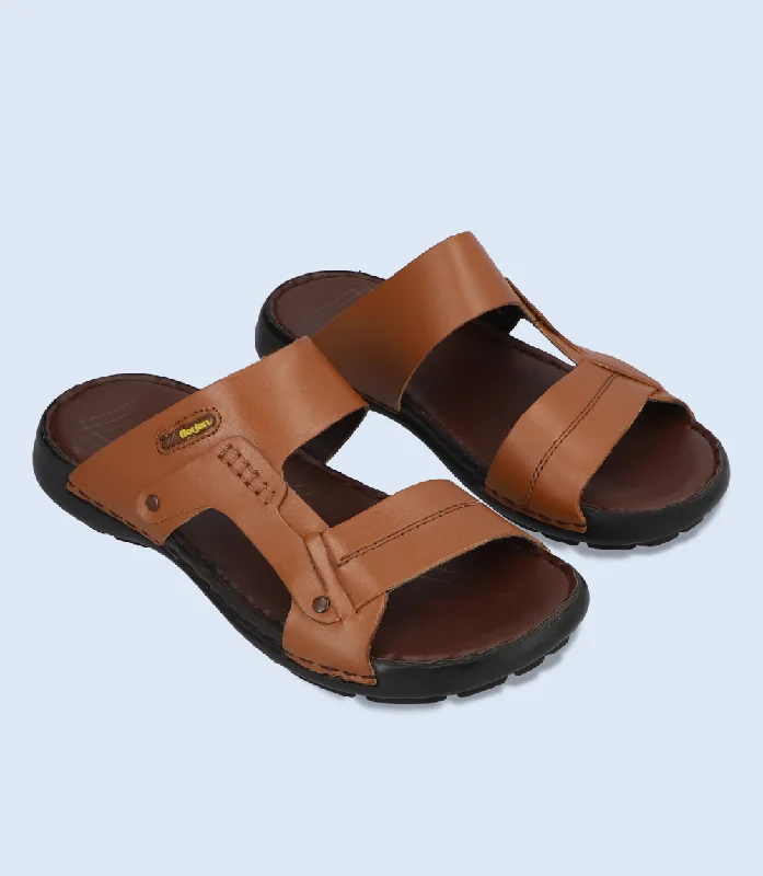 Men's Breathable Shoes BM5829-TAN-Men Slipper