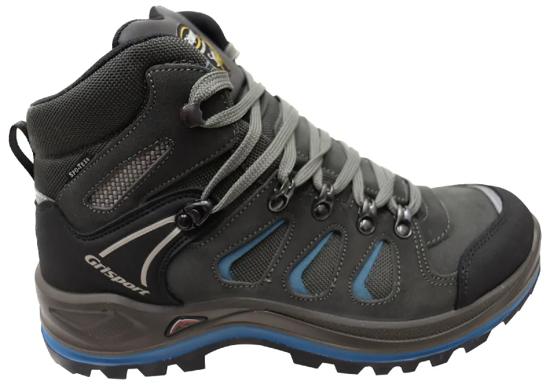 Men's Versatile Shoes Grisport Mens Flinders Mid Hiking Waterproof Boots Made In Italy