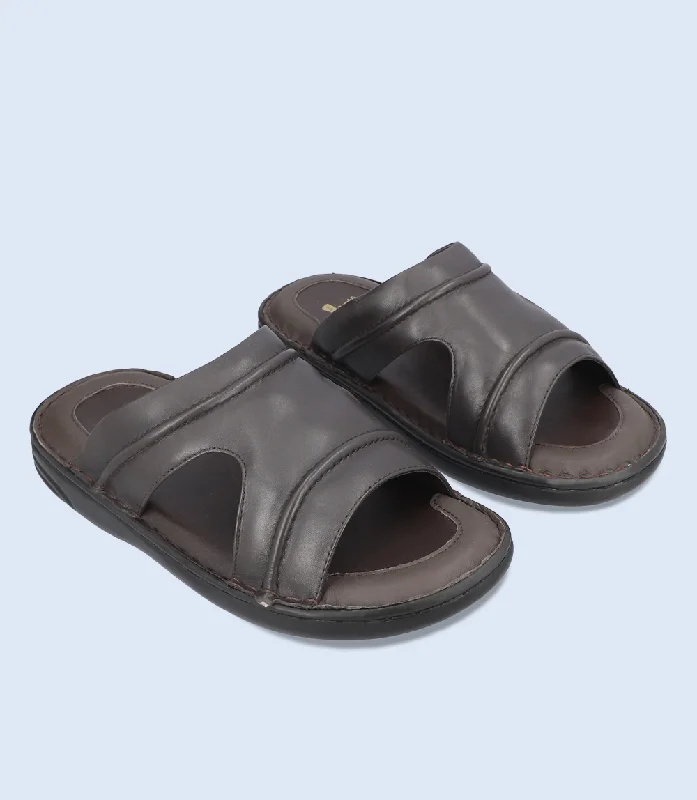 Men's Minimalist Shoes BM5907-CHOCO-Men Comfort Slipper