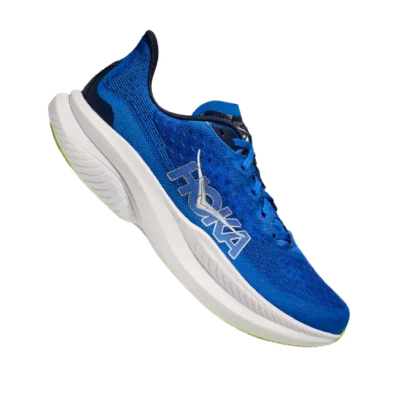 Men's Flexible Shoes HOKA Men's Mach 6 Running Shoes - Electric Cobalt/ Varsity Navy Men's Flexible Shoes HOKA Men's Mach 6 Running Shoes - Electric Cobalt/ Varsity Navy