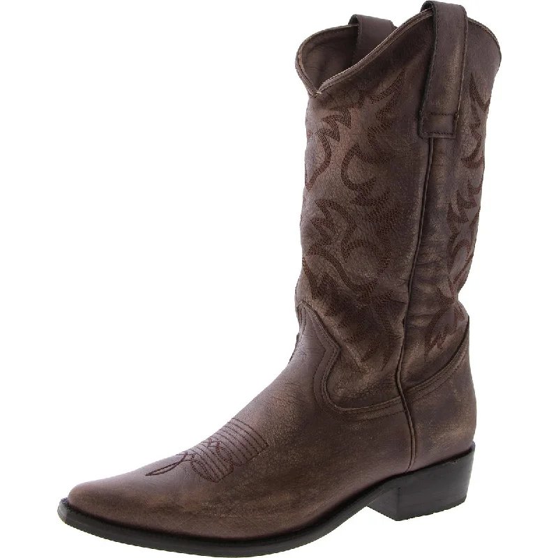 Men's Supportive Boots Steve Madden Mens Reyy Leather Embroidered Cowboy, Western Boots Men's Supportive Boots Steve Madden Mens Reyy Leather Embroidered Cowboy, Western Boots
