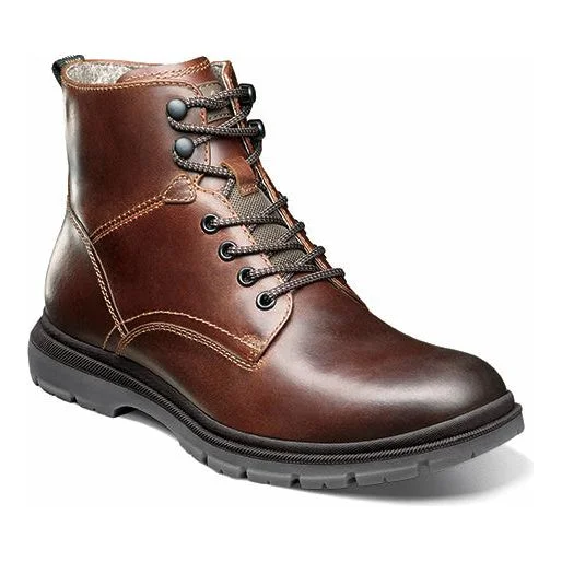 Men's Durable Boots FLORSHEIM LOOKOUT PLAIN TOE LACE UP BOOT - FINAL SALE!