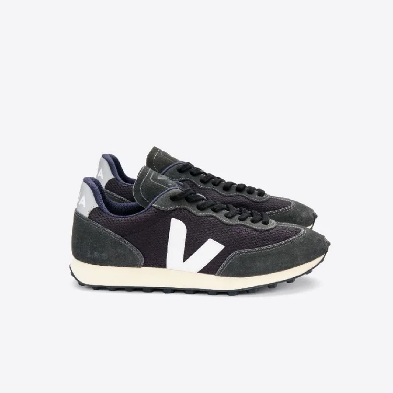 Men's Elegant Shoes Rio Branco Alveomesh Sneaker (White + Black + Oxford Grey)