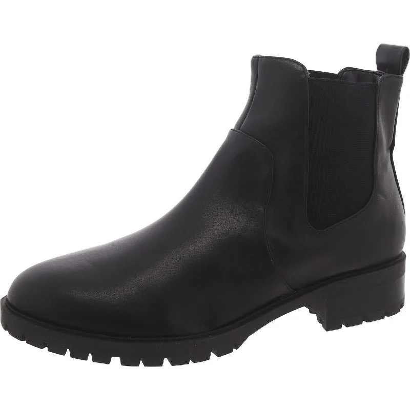 Men's Ultra-Light Shoes Aldo Mens Faux Leather Pull On Chelsea Boots