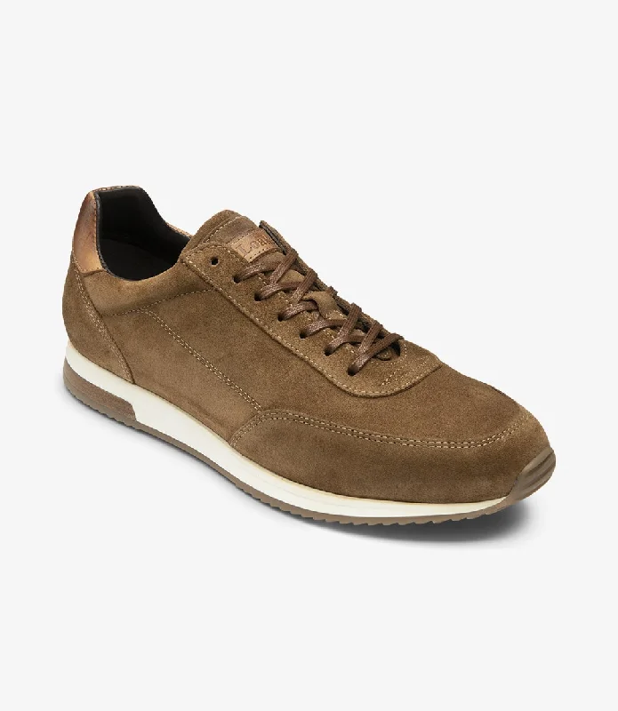 Men's Comfortable Shoes LOAKE  Bannister -Suede Sneakers -Tan Suede