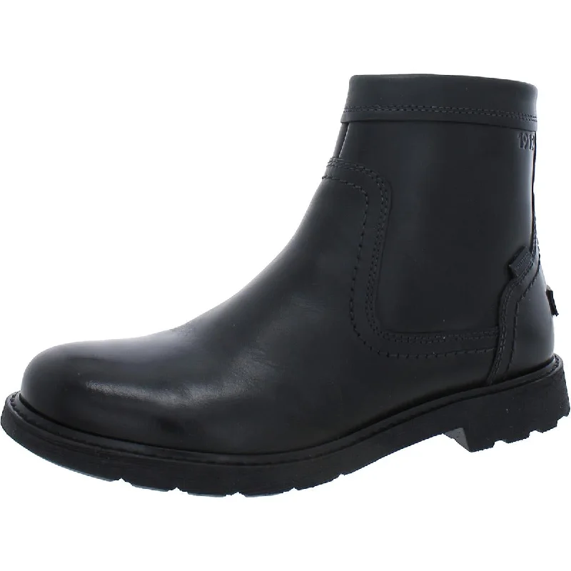 Men's Versatile Shoes Nunn Bush Mens 1912 Waterproof Plain Toe Zipper Leather Chelsea Boots Men's Versatile Shoes Nunn Bush Mens 1912 Waterproof Plain Toe Zipper Leather Chelsea Boots