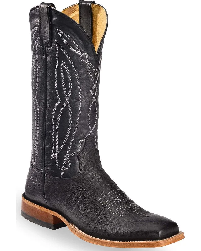 Men's Flexible Sole Shoes Tony Lama Mens Square Toe Western Boots Style TL3000