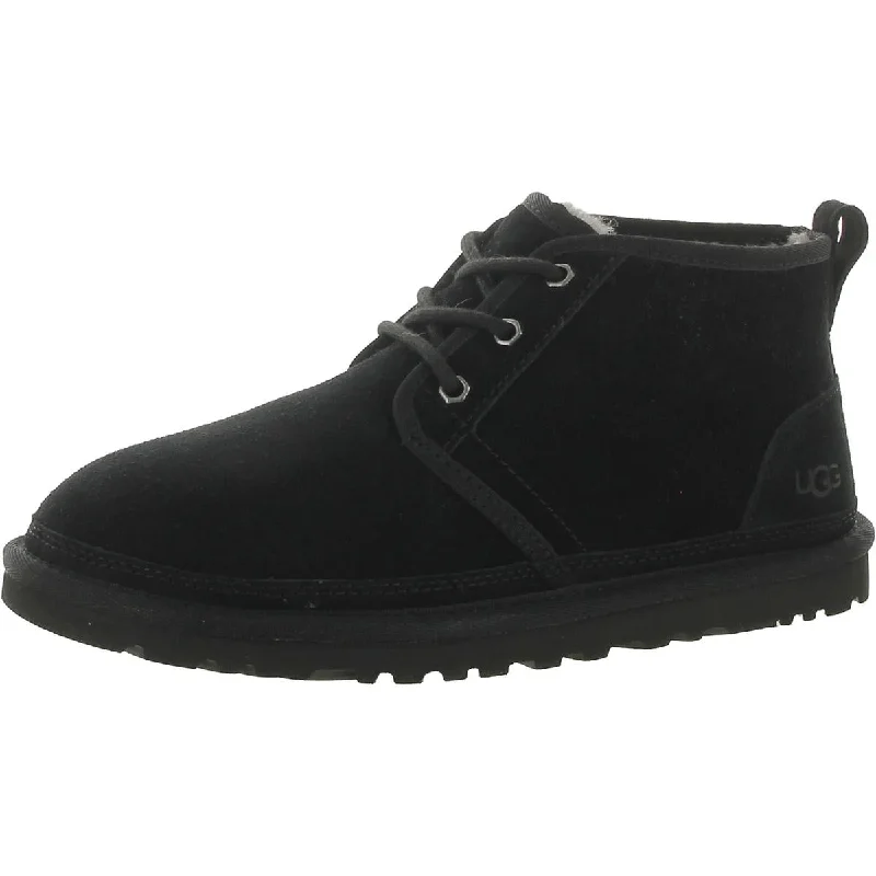 Men's Seamless Design Shoes Ugg Mens Neumel Leather Casual Chukka Boots