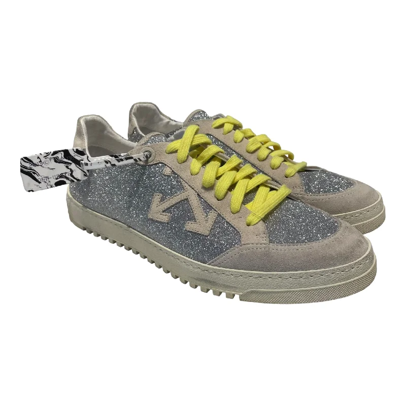 Men's Waterproof Boots OFF-WHITE/Low-Sneakers/US 12/Glitter/MLT/2.0