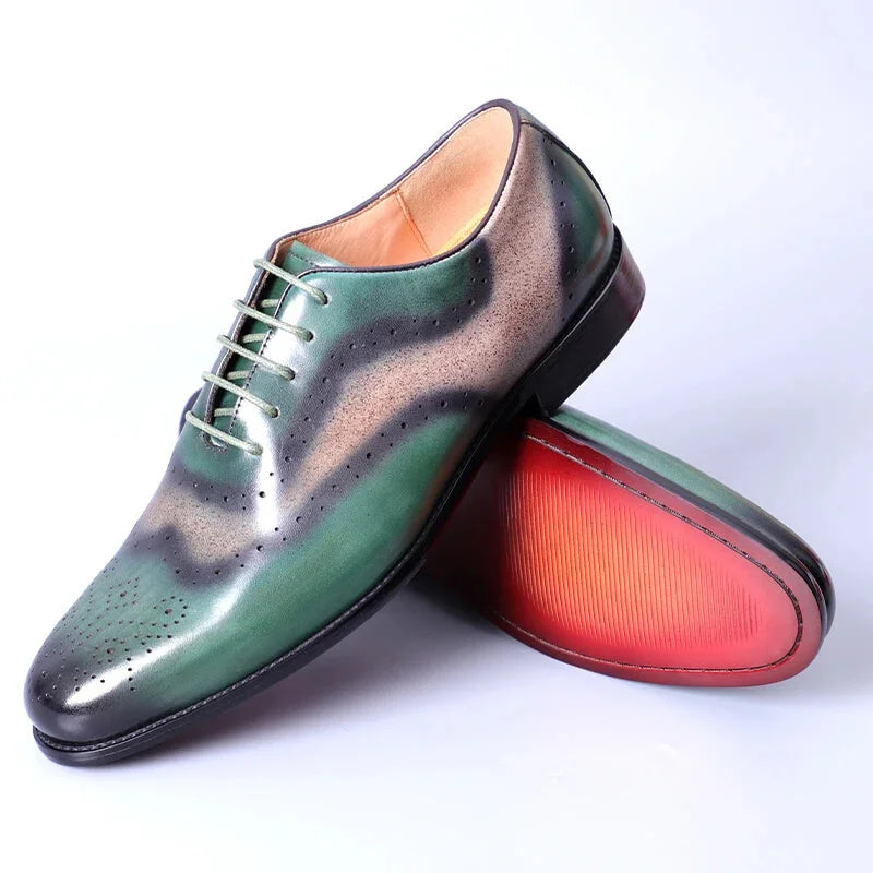 Men's Fashionable Shoes Men's Luxury Genuine Leather Lace-up Wedding Office Dress Shoes Men's Fashionable Shoes Men's Luxury Genuine Leather Lace-up Wedding Office Dress Shoes