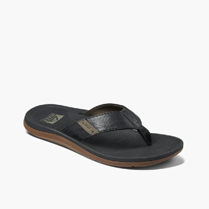 Seasonal Shoe Sale With Incredible Discounts Reef  Men's Reef Santa Ana Black M