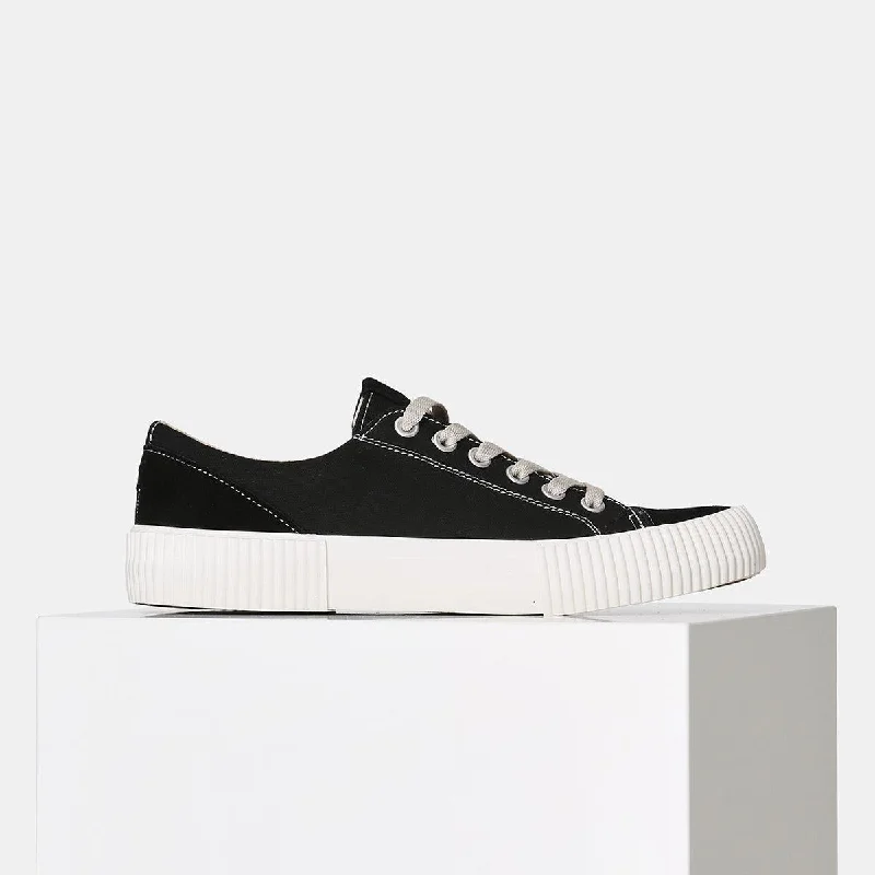Men's Modern Shoes Bushwick Canvas Sneaker (Black)