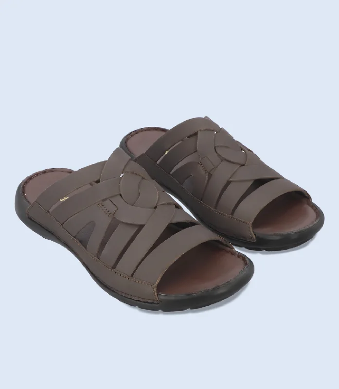 Shop Now For Limited-Time Footwear Deals BM5488-ESPRESSO-Men Casual Slipper