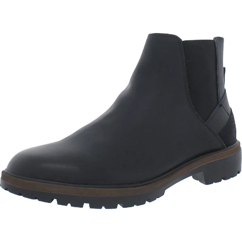 Men's Cushioned Boots Graham Mens Zipper Ankle Chelsea Boots