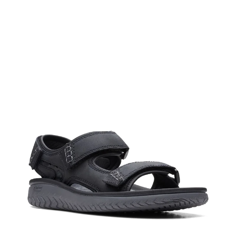 Men's Eco-Friendly Shoes Clarks Wesley Bay Black 26165205 Mens