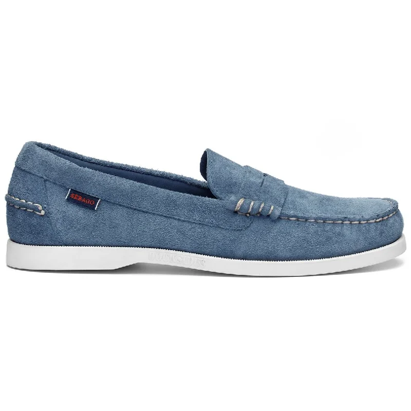 Clearance Sale On Men's Shoes Dan Boat Roughout - Indigo