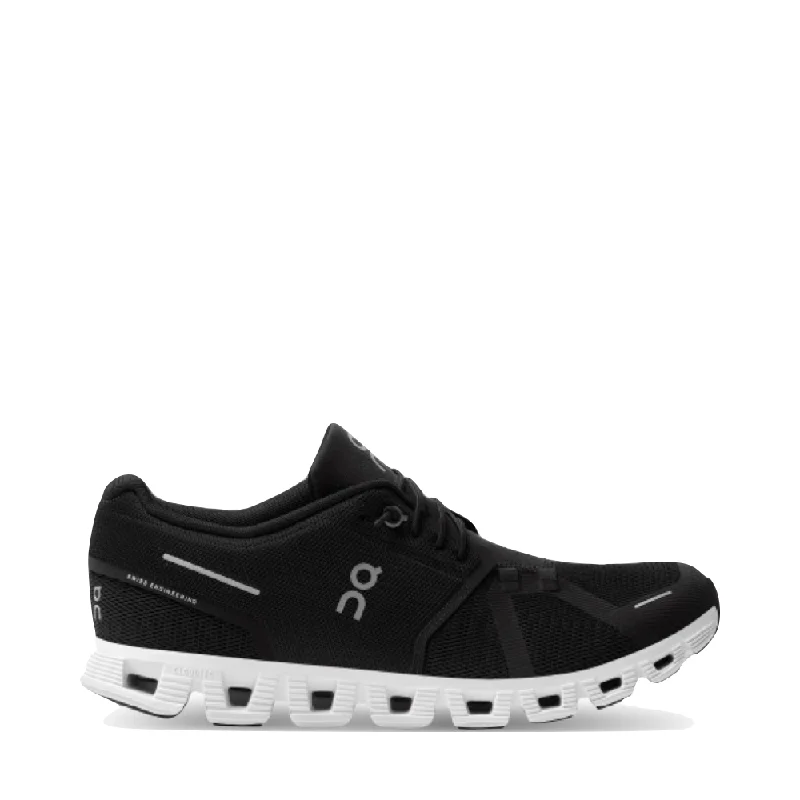 Men's Modern Shoes On Men's Cloud 5 Sneaker in Black/White