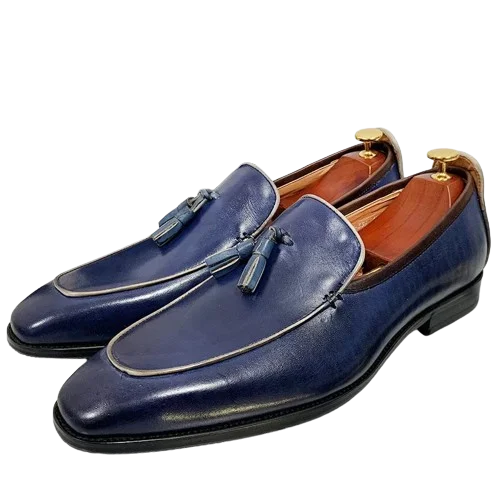 Biggest Shoe Sale Of The Year Men's Luxury Tassel Genuine Leather Casual Wedding Office Loafers Biggest Shoe Sale Of The Year Men's Luxury Tassel Genuine Leather Casual Wedding Office Loafers