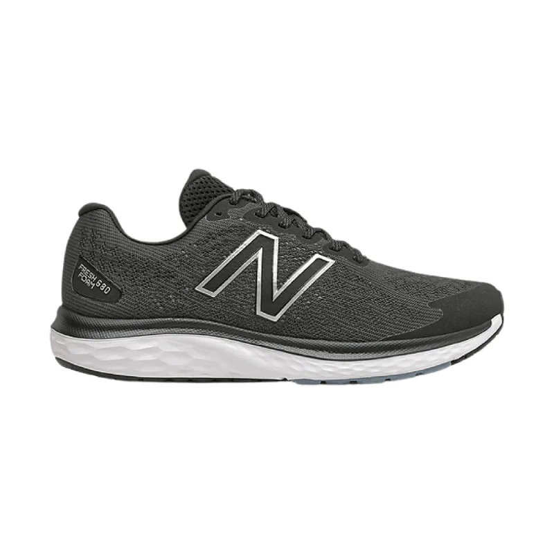 Men's Minimalist Boots New Balance Men's Fresh Foam 680v7 Running Shoes - Black
