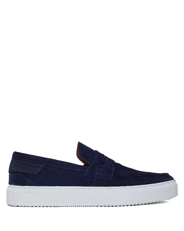 Men's Elegant Boots Ollie Suede Navy