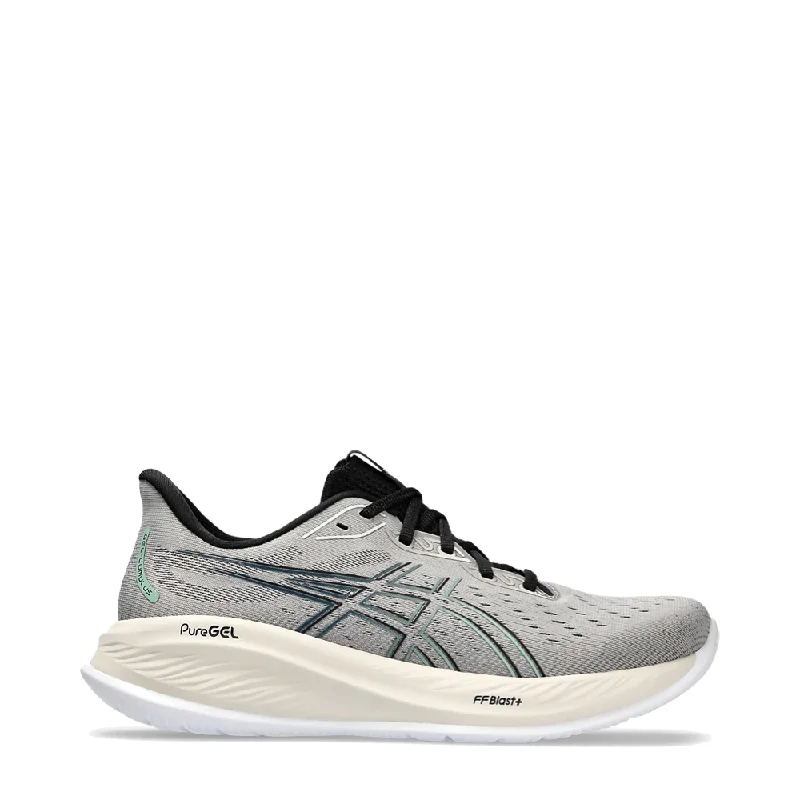 Men's Modern Shoes Asics Men's Gel-Cumulus 26 Sneaker in Moonrock/Dark Mint