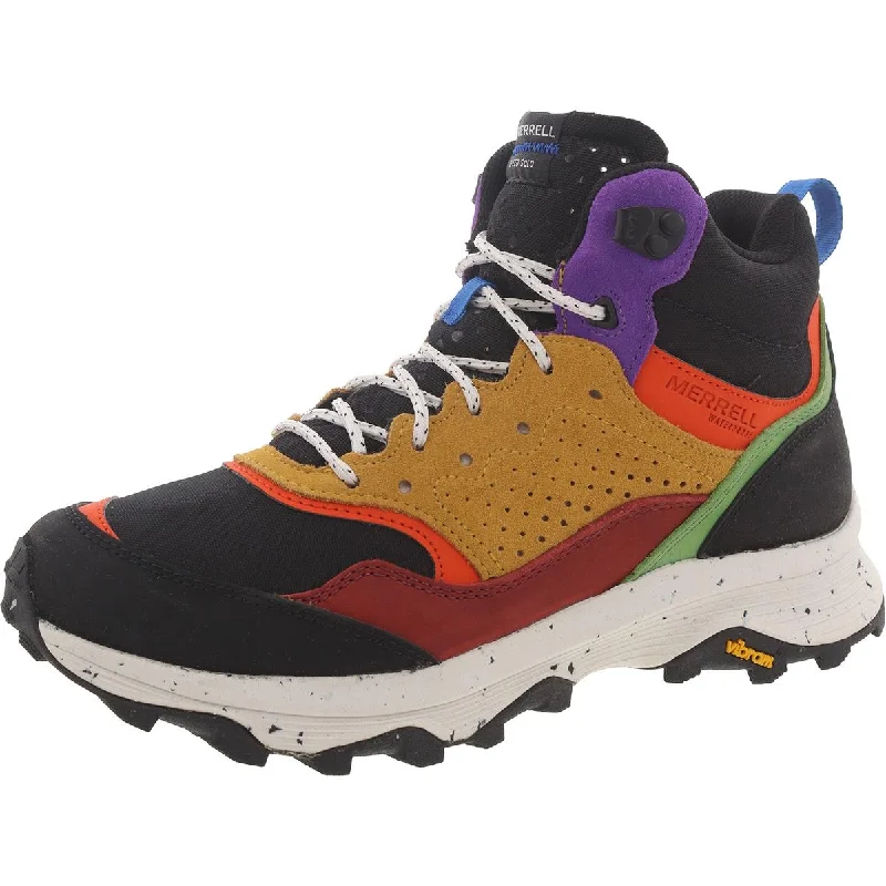 Men's Energy-Return Shoes Merrell Mens Trainer Lace Up Hiking Boots