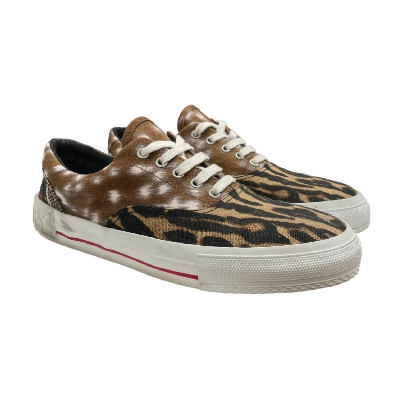 Men's Classic Shoes BURBERRY LONDON/Low-Sneakers/EU 42/Animal Pattern/BRW/mixed animal print Men's Classic Shoes BURBERRY LONDON/Low-Sneakers/EU 42/Animal Pattern/BRW/mixed animal print