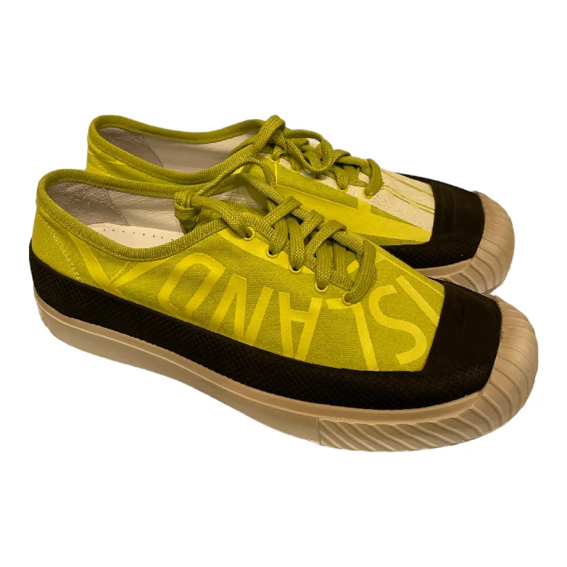 Men's Shock-Resistant Boots STONE ISLAND/Low-Sneakers/Cotton/YEL/devk shoes