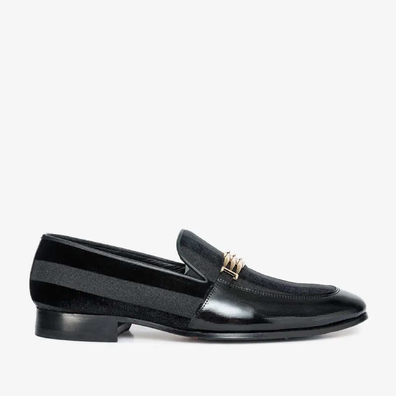 Shop Now For Discounted Shoes The Pontalto Leather Men Shoe Black Bit Loafer
