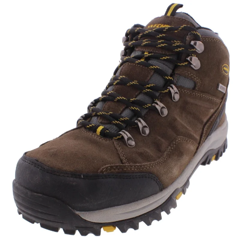Men's Handcrafted Shoes Skechers Mens Relment - Pelmo Suede Waterproof Hiking Boots