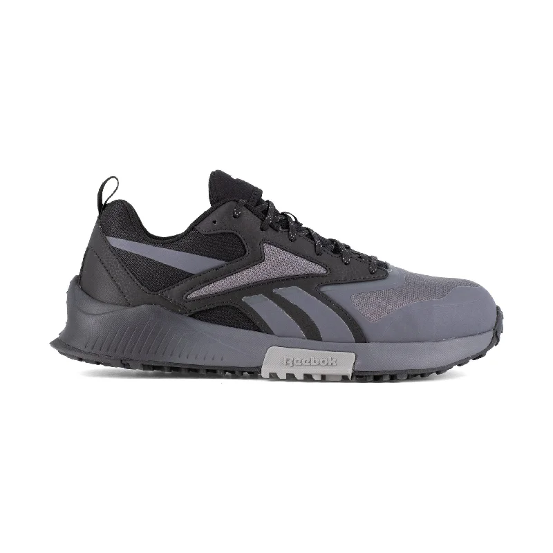 Men's Modern Shoes Reebok Work Men's Lavante Trail 2 Running Composite Toe Work Shoes - Grey/Black Men's Modern Shoes Reebok Work Men's Lavante Trail 2 Running Composite Toe Work Shoes - Grey/Black