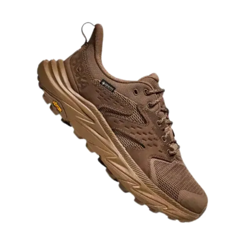 Men's Comfortable Shoes HOKA Men's Anacapa 2 Low GTX Hiking Shoes - Rye/Bark