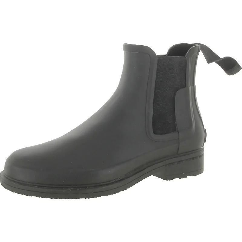Men's Ultra-Light Boots Hunter Mens Rubber Pull On Chelsea Boots
