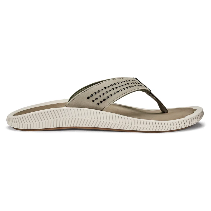 Men's Classic Shoes OluKai Ulele Flip Flop Clay/Mustang (Men's)